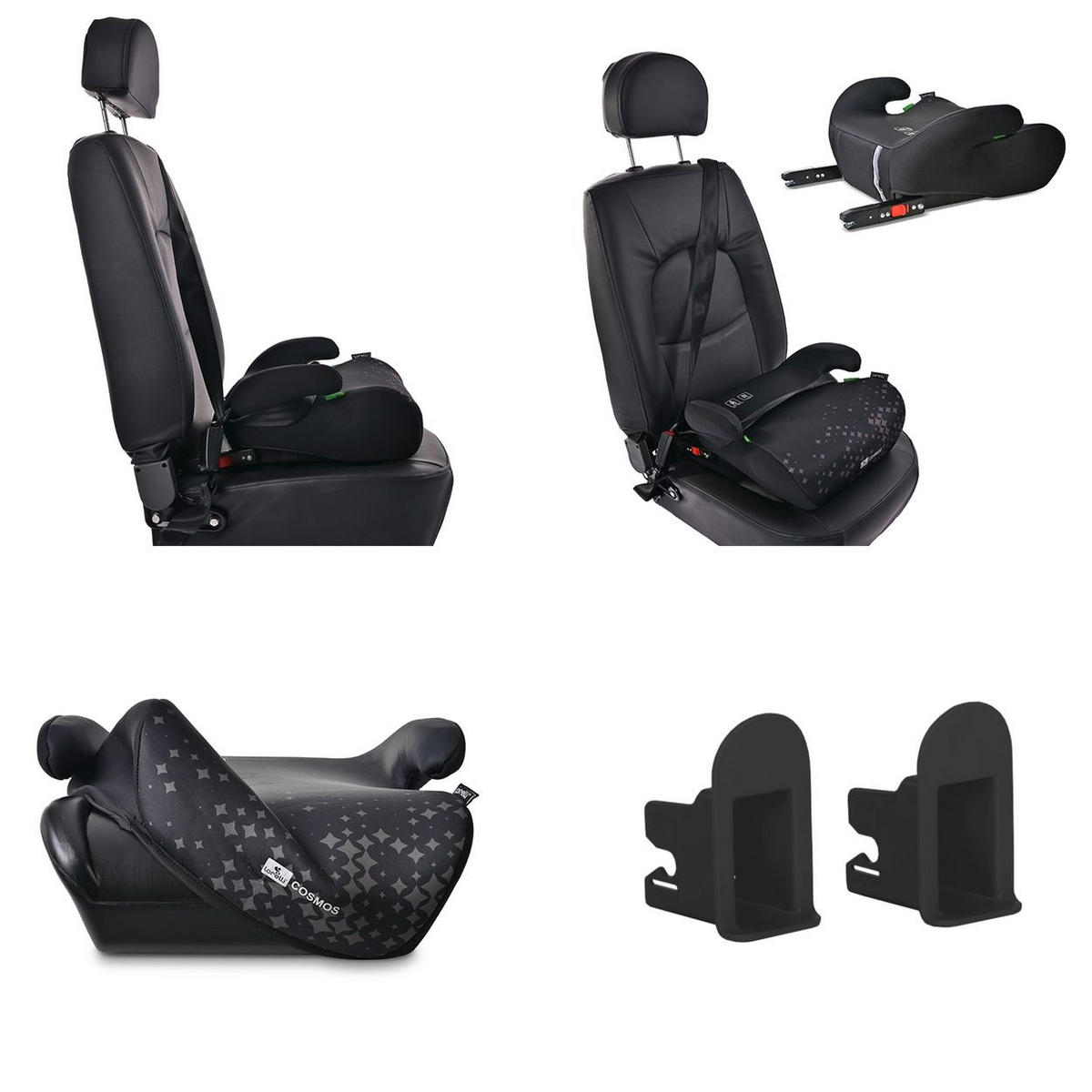 KINDERSITZ Cosmos i-Size orange (125-150cm) Isofix, Bezug, abnehmbar, Armlehne - Orange, Kunststoff (43/20/38cm) - Lorelli