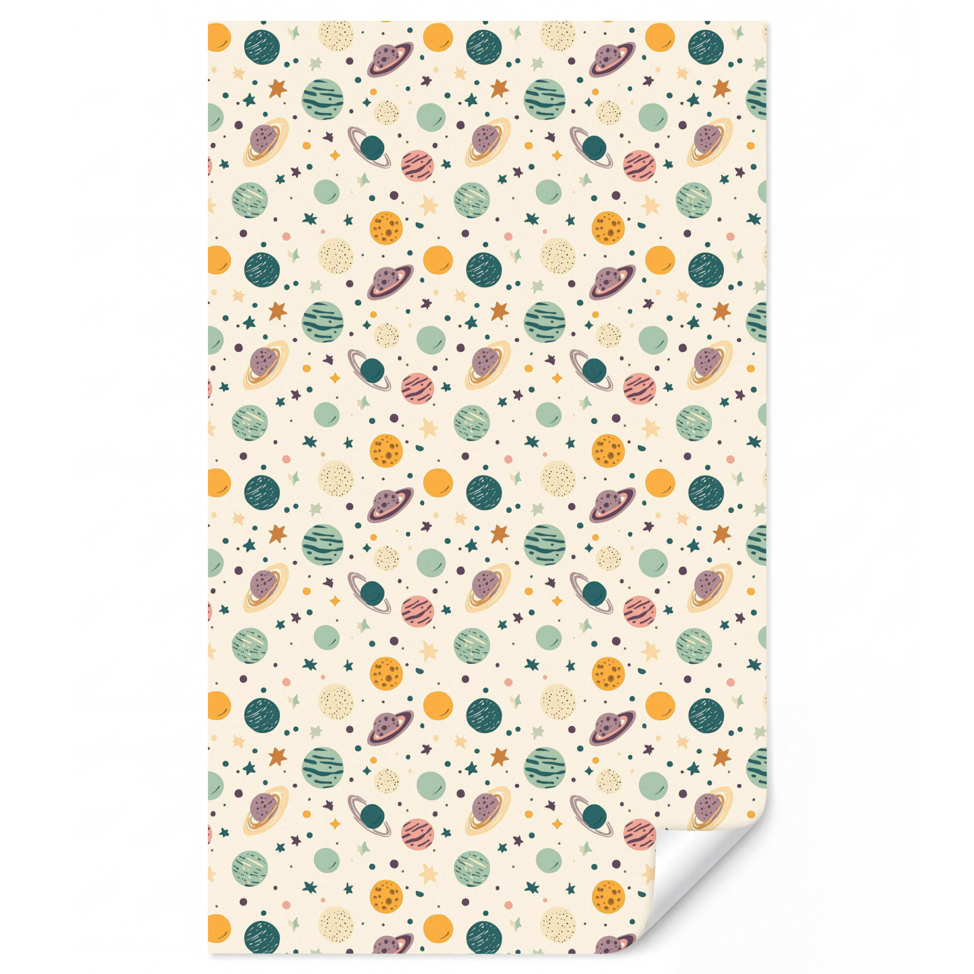 OnlyWow Kindertapete Creme 160x280 cm