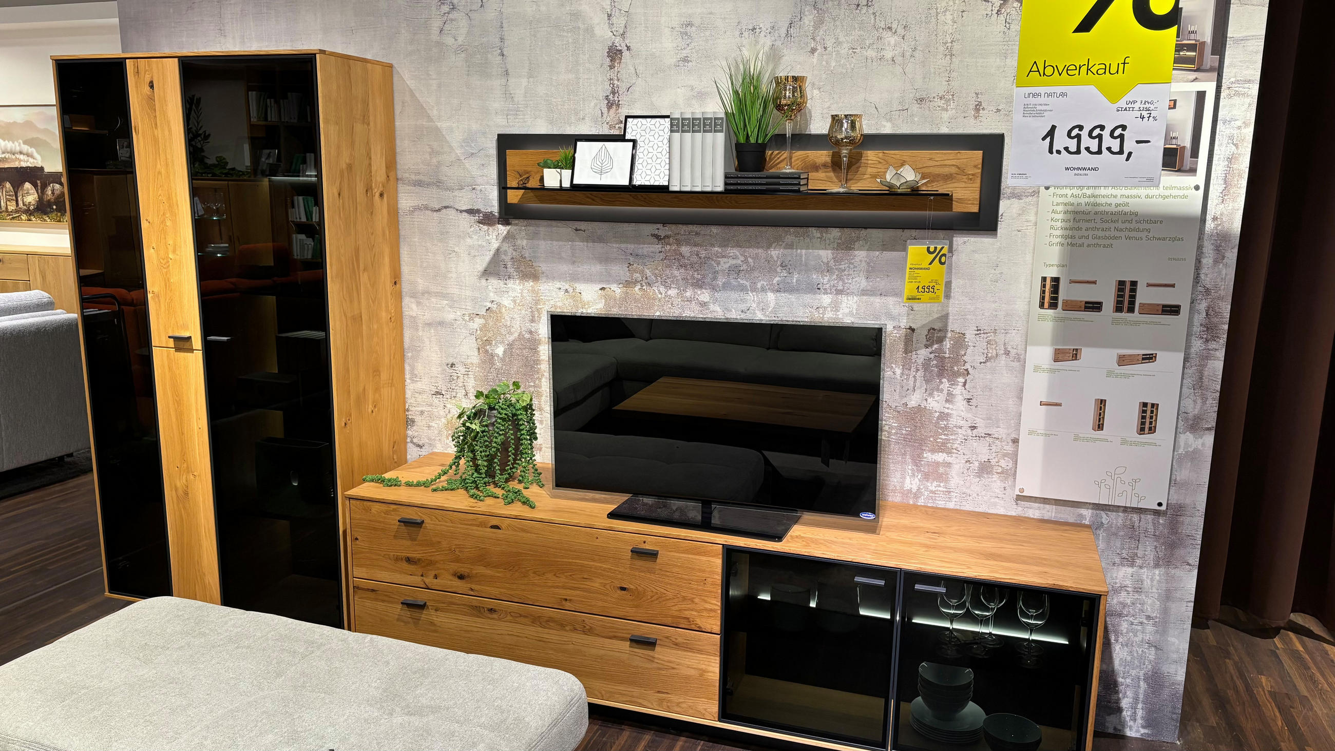 Wohnwand Badalona - Linea Natura