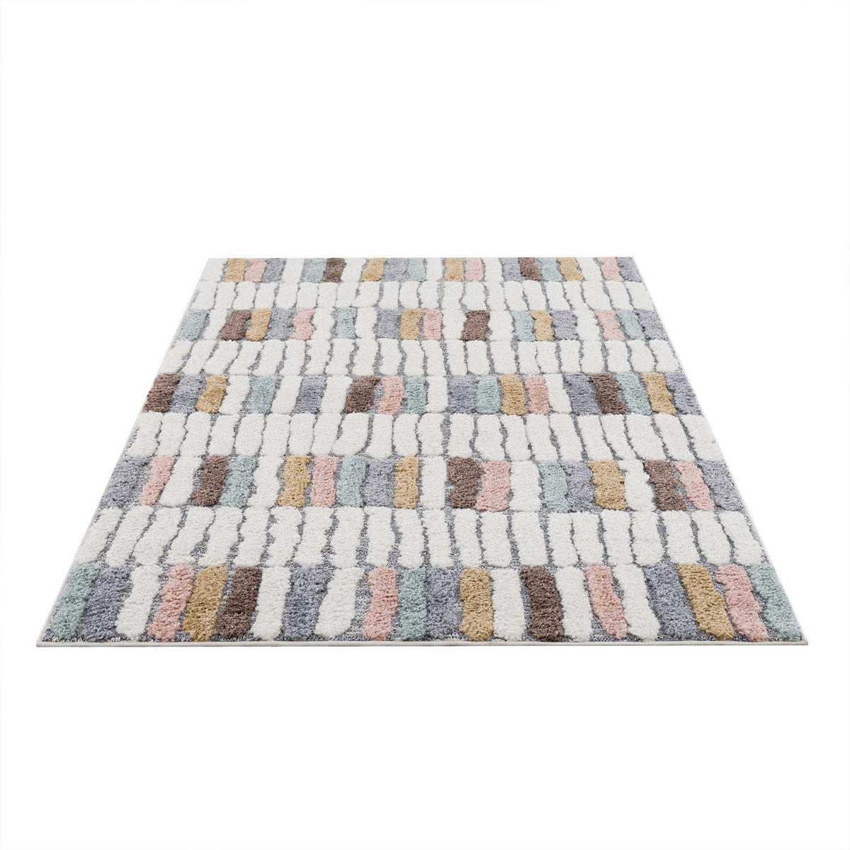 HOCHFLOR-TEPPICH Focus 3032 Multi 120x170 cm - Multicolor, Textil (120/170cm) - carpet city