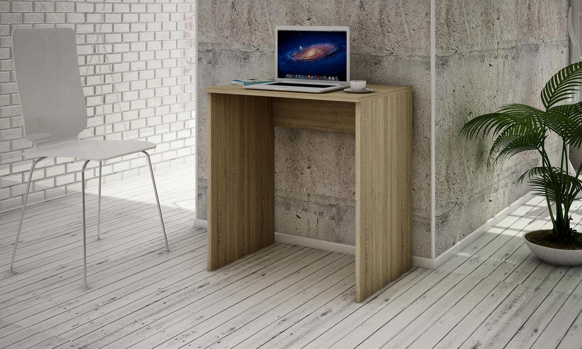 SCHREIBTISCH Bodo 70R Sonoma Eiche 70/50/75 cm - Sonoma Eiche, Holzwerkstoff (50/70/75cm) - Matkam Möbel