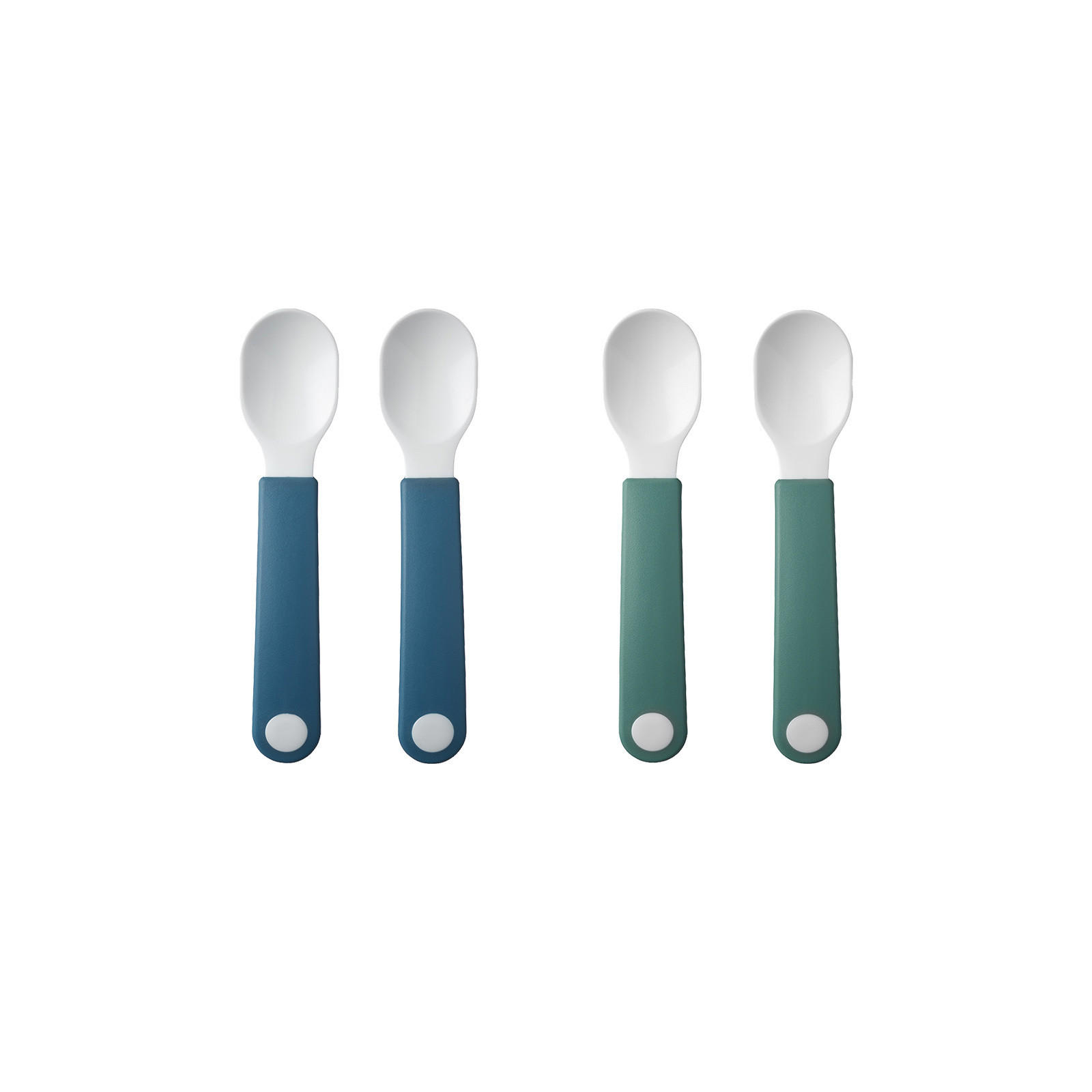 LERNLÖFFEL Mio bunt 4er Set - Multicolor, Kunststoff - Mepal