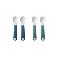 LERNLÖFFEL Mio bunt 4er Set - Multicolor, Kunststoff - Mepal