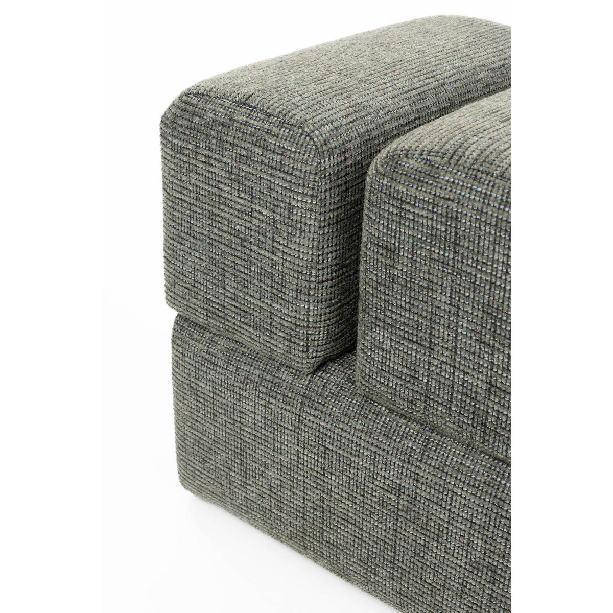SITZHOCKER Staple Pouf/ Grün - Grün, Kunststoff (40/45/40cm) - Housecraft Living