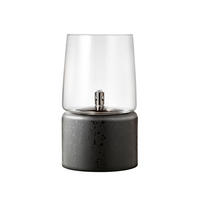 ÖLLAMPE Gastro D15 x 26 cm Schwarz Steingut/Stahl/Glas - Schwarz, Keramik (17/29.5/17cm) - Bitz