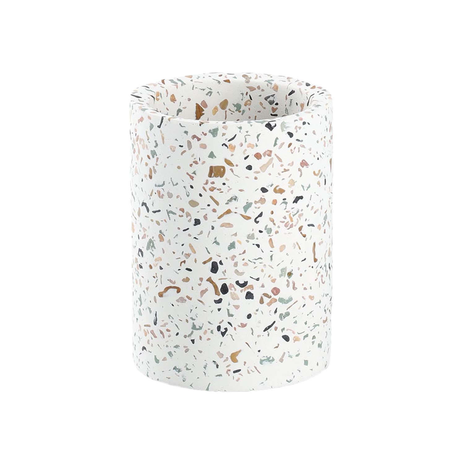 Thumbnail - Zeller Present Badaccessoire-Set, Beige, Stein, 10x38.4x10 cm, Badaccessoires