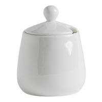 ZUCKERDOSE Bianco - Weiß, Keramik (8/12cm) - home&you