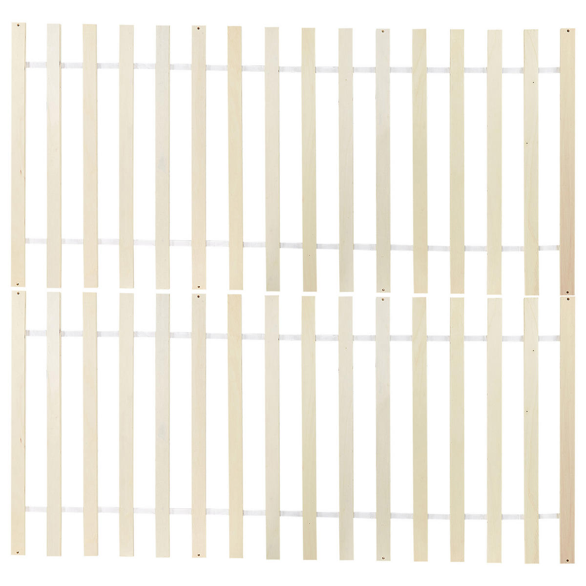 BETT mit Lattenrost 160x200 cm Weiß Vannes - Weiß, Holz (160/200cm) - Beliani