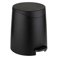 MÜLLBEHÄLTER Portes 3 l 22/22/19 cm - Schwarz, Kunststoff (22/19/22cm) - Allstar