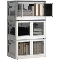 FALTBOX DE-12429 69L, 4 Rollen Weiß - Weiß, Kunststoff (42/34/60cm) - ComfortXL