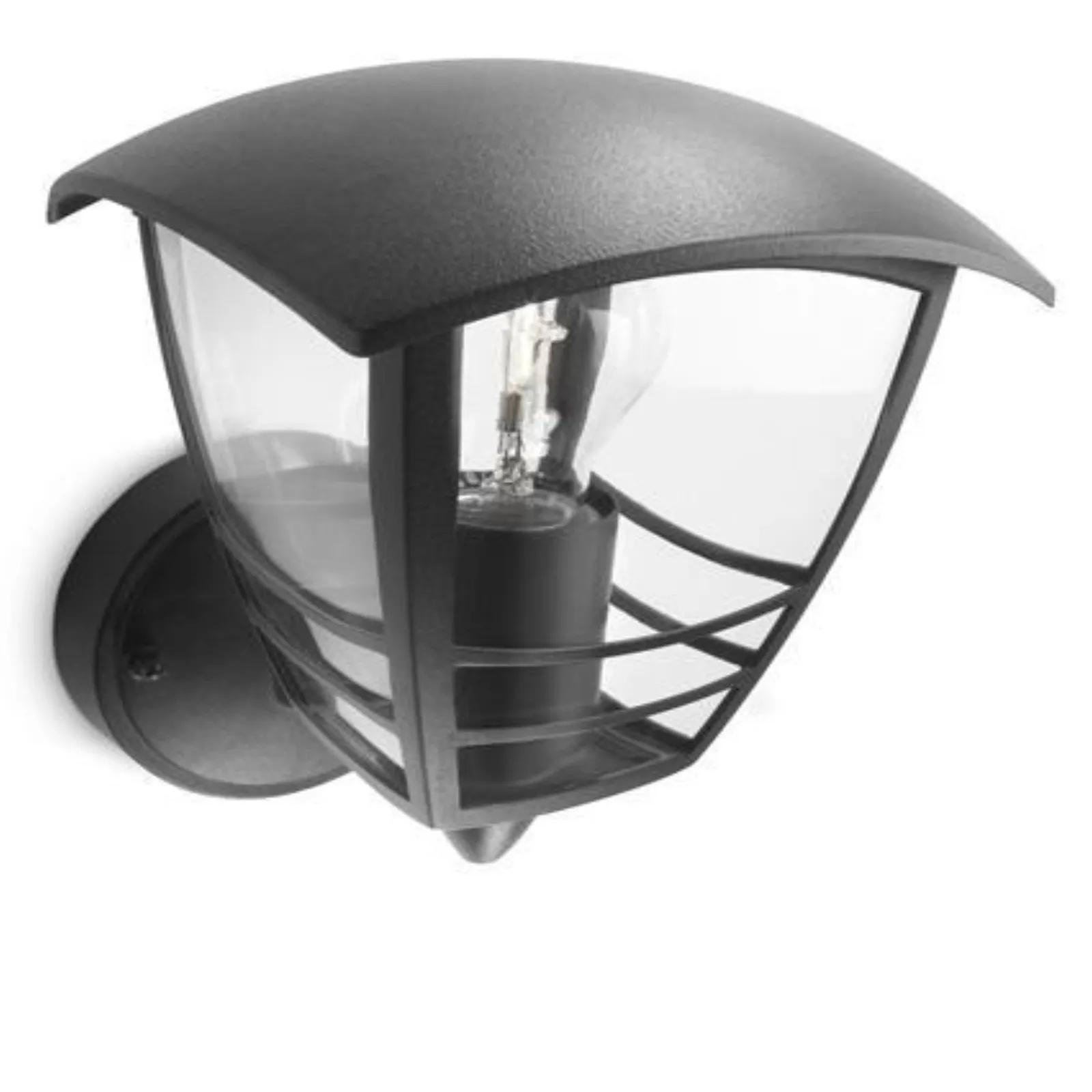 WAND- & DECKENLEUCHTE Schwarz - Schwarz, Metall (20/23.5/20cm) - Philips