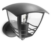 WAND- & DECKENLEUCHTE Schwarz - Schwarz, Metall (20/23.5/20cm) - Philips