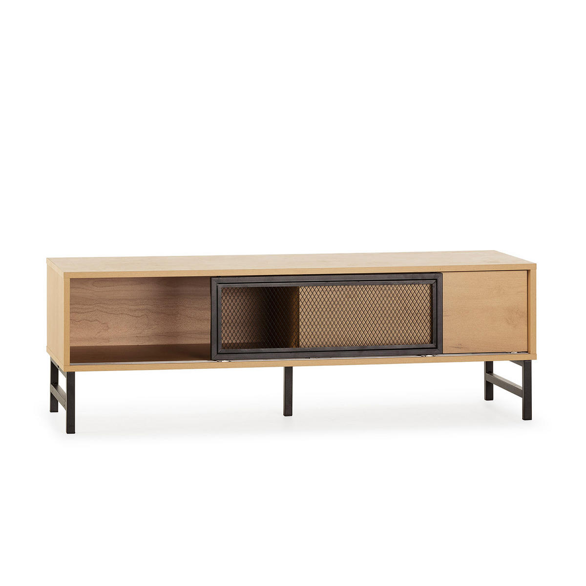 TV-ELEMENT Isis 2 Türen Eiche farbe - Honigeiche, Holzwerkstoff (120/40/40cm) - VS Venta-stock