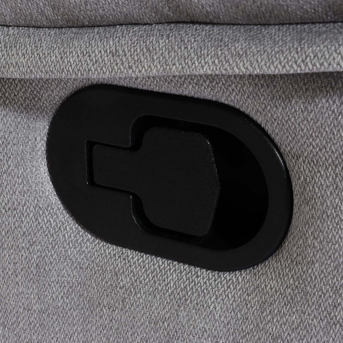 2ER-KINOSESSEL Grau - Hellgrau, Textil (134/105/170cm) - MCW
