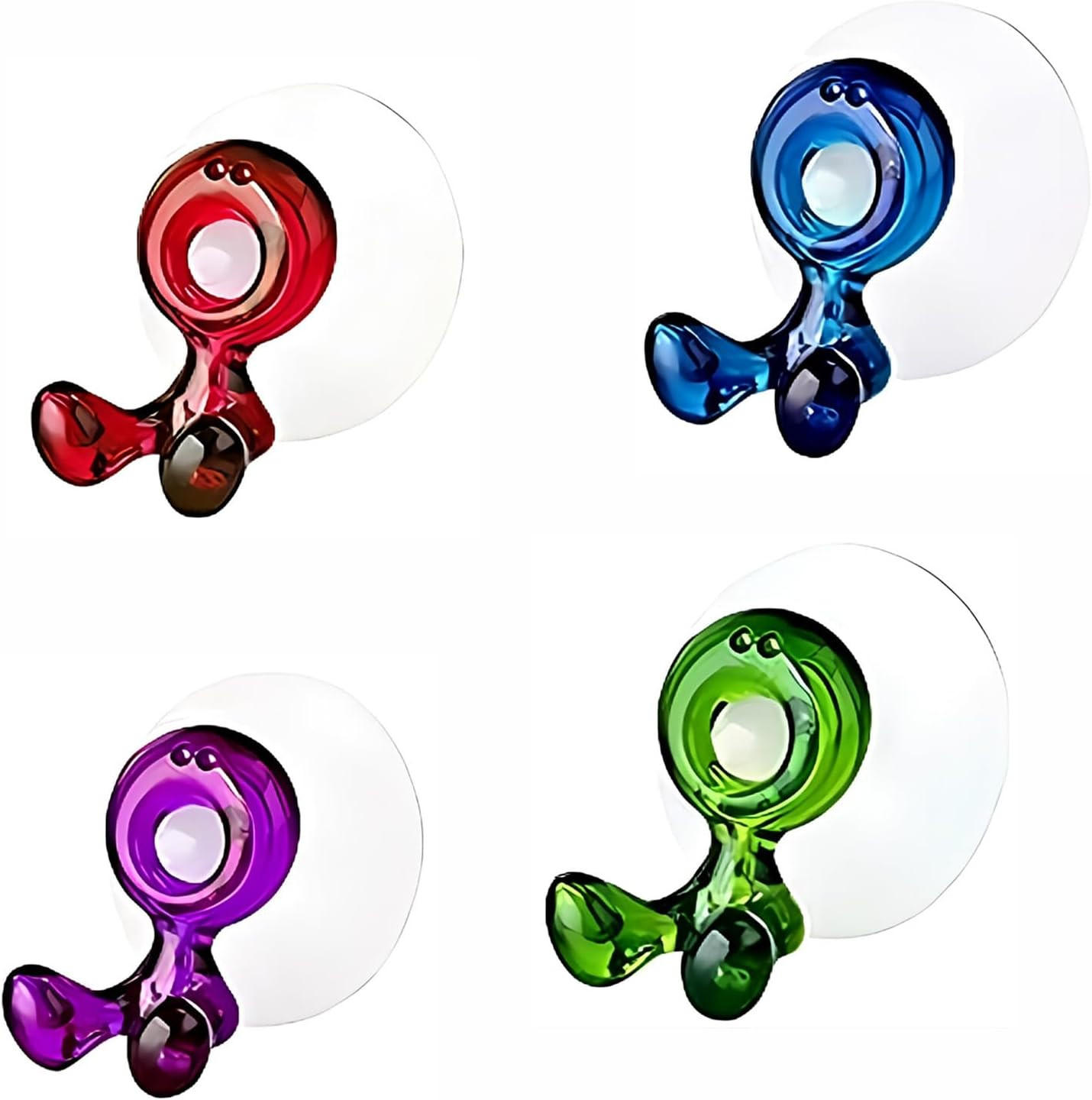 ZAHNBÜRSTENHALTER , Saugnapfhalter für Kinderzahnbürsten - Multicolor, Kunststoff (3.5/5.5/5.5cm) - BELZ