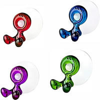ZAHNBÜRSTENHALTER , Saugnapfhalter für Kinderzahnbürsten - Multicolor, Kunststoff (3.5/5.5/5.5cm) - BELZ