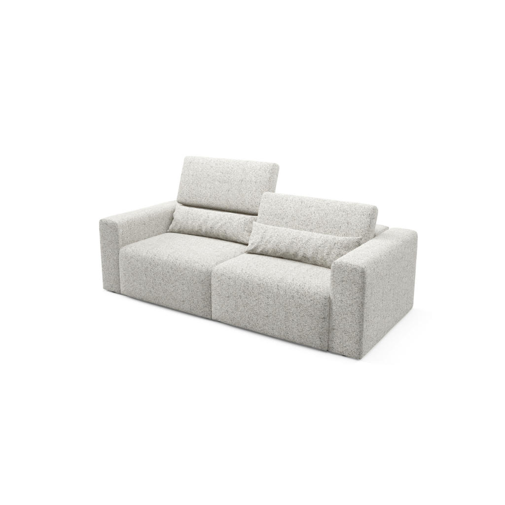 Thumbnail - Furnisell Sofa, Hellgrau, Textil, 225x97x103 cm, Wohnzimmer, Sofas & Couches, Sofas