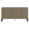 SIDEBOARD Telire 3-türig Schwarz / Artisan Eiche-Optik, 154 cm - Eichefarben/Schwarz, Holzwerkstoff/Metall (154/80.4/34cm) - Selsey