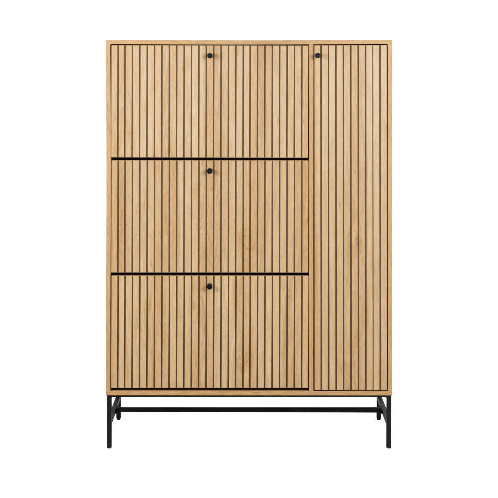 Drawer Schuhschrank Esche 99x140x35 cm