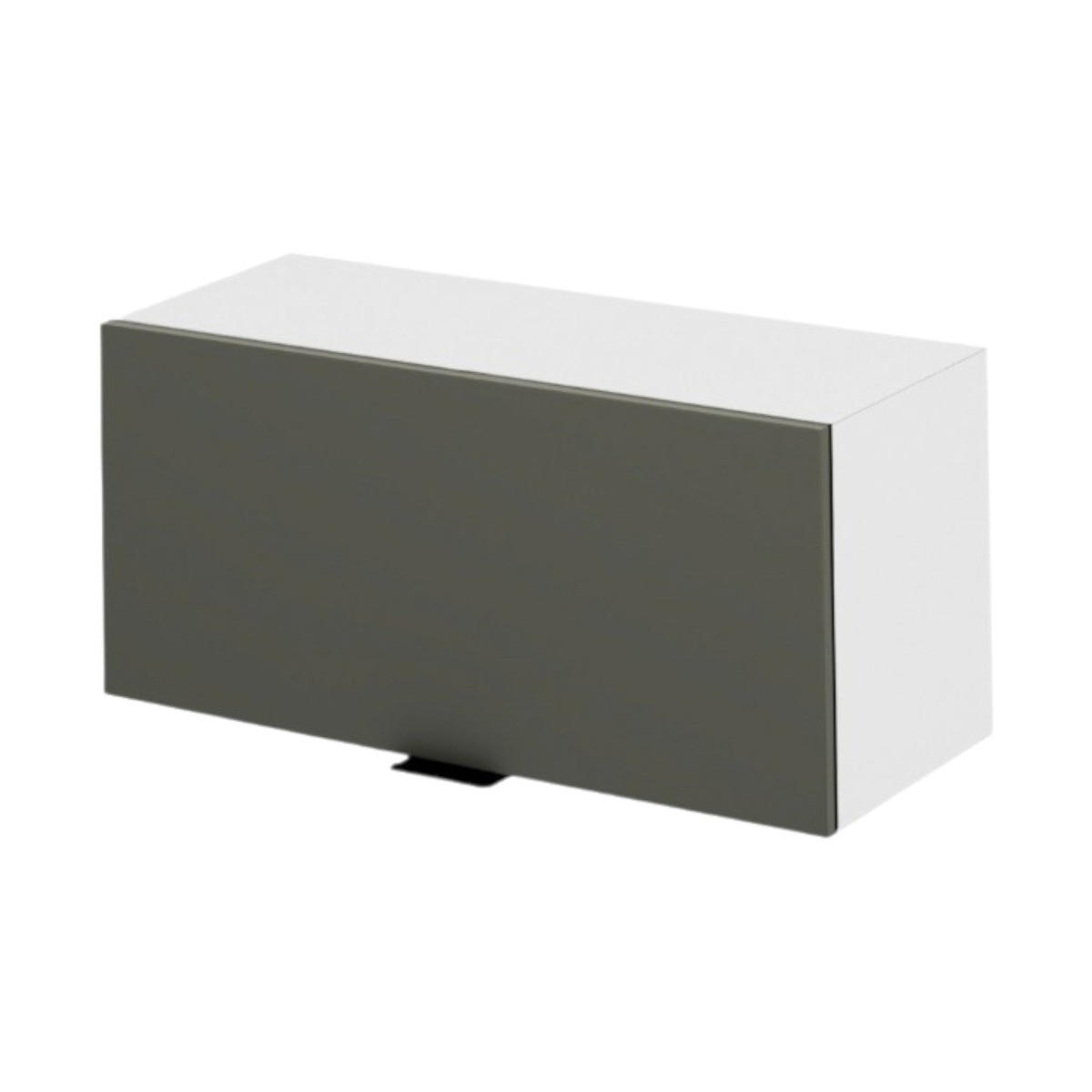 HÄNGESCHRANK – 80 cm – N80 – Lunara – Dunkelgrau - Dunkelgrau, Holzwerkstoff (80/36/30cm) - hi-markt