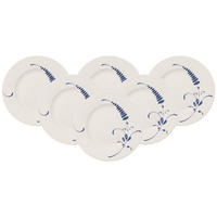 FRÜHSTÜCKSTELLER Vieux Luxembourg Brindille weiß ø 21,6 cm 6er Set - Weiß, Keramik (21.6cm) - Villeroy & Boch