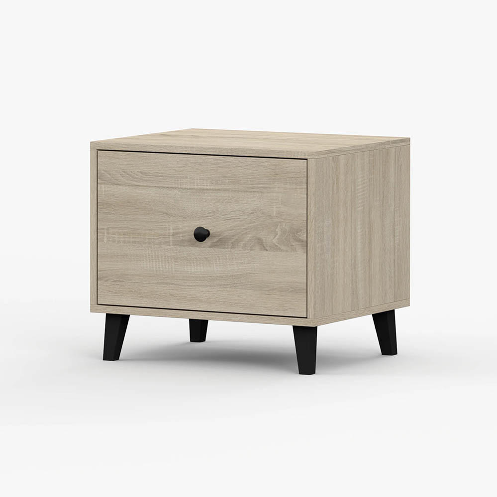 Thumbnail - imoebel24 Nachttisch, Sonoma Eiche, Holzwerkstoff, 1 Schubladen, Rechteckig, 54x45x45 cm, Kinder- & Jugendzimmer, Kinder...