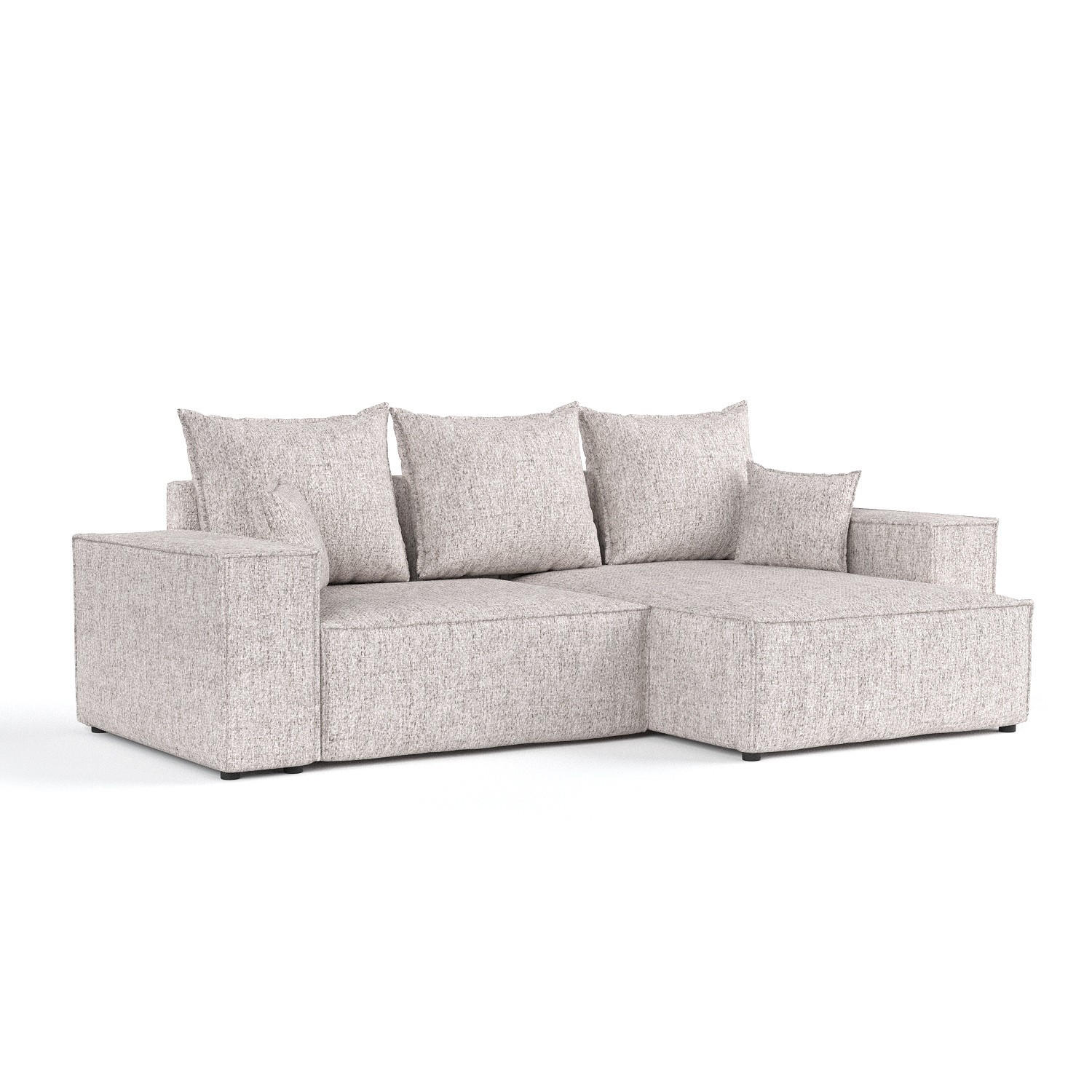 AltaBeds ROHOVÁ SEDAČKA SENSO, textil, Béžová