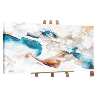 GEMÄLDE Smaragd auf Keilrahmen 140x70 cm - Multicolor, Holz (140/70cm) - YS-art gallery