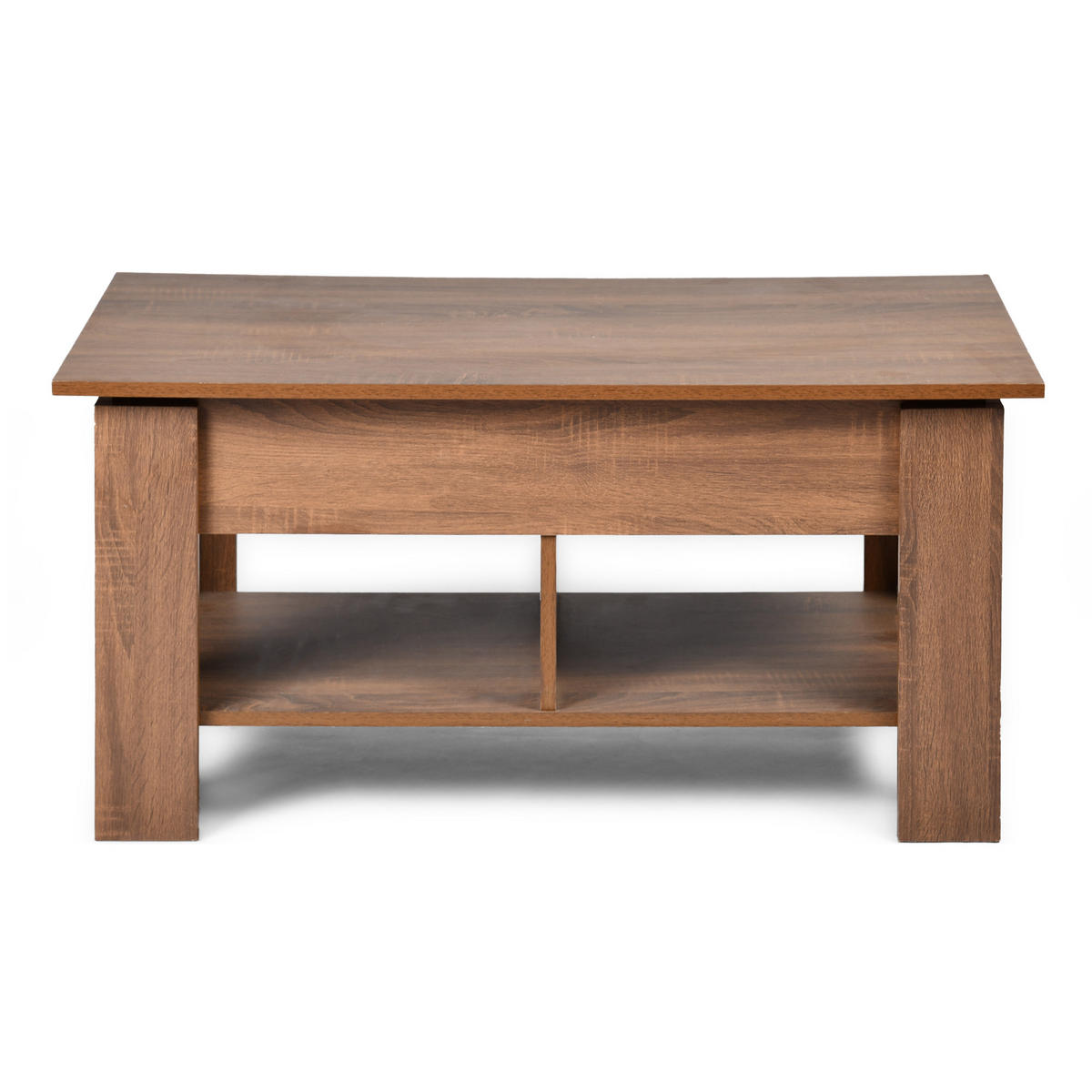 COUCHTISCH Holz - Braun, Holz (96/50/48cm) - Urban Meuble