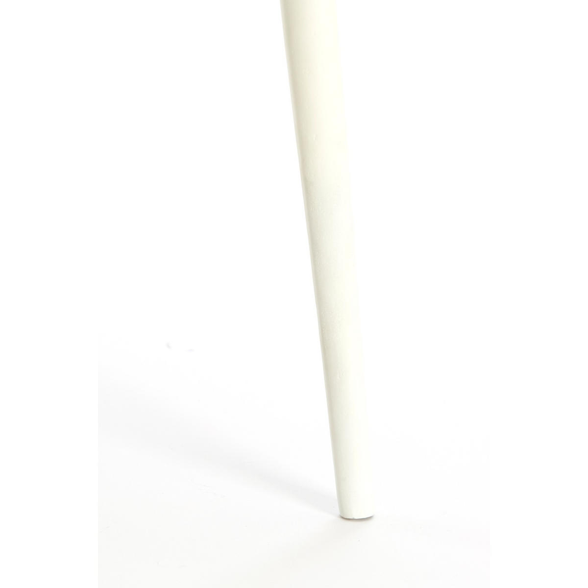 BEISTELLTISCH Linos Weiß 67/49/41 cm - Weiß, Metall (67/49/41cm) - Light & Living