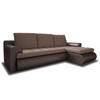 ECKSOFA Santi, Seite: Rechts - Braun, Holz/Textil (226/152cm) - Sofnet