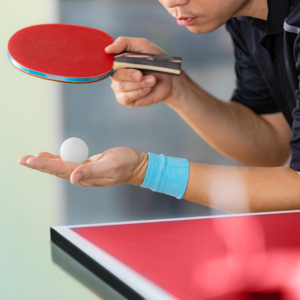 TISCHTENNISPLATTE - Multicolor, Holzwerkstoff/Metall (151/67.5cm) - Relaxdays