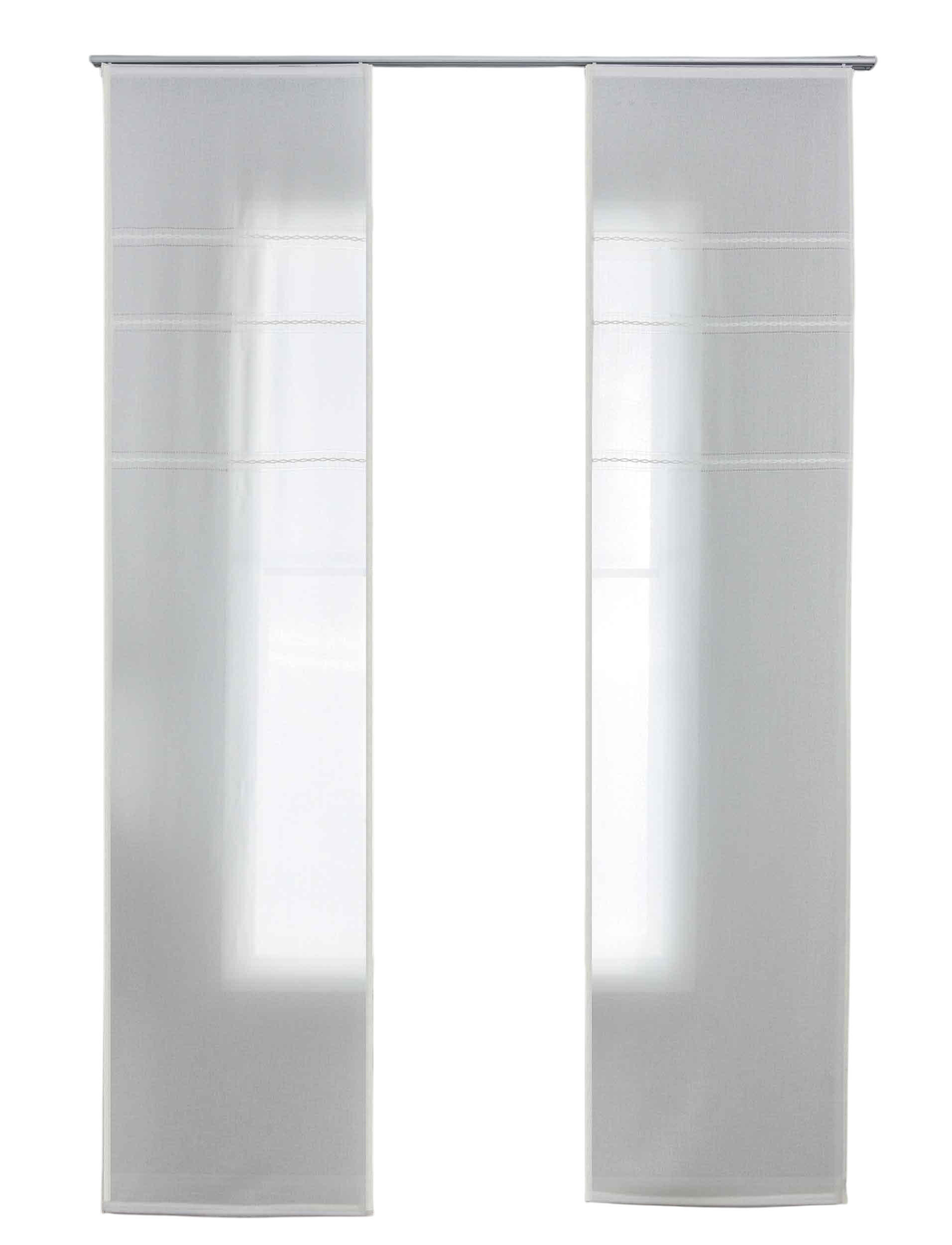 Gardinenbox Schiebevorhang Natur 60x245 cm