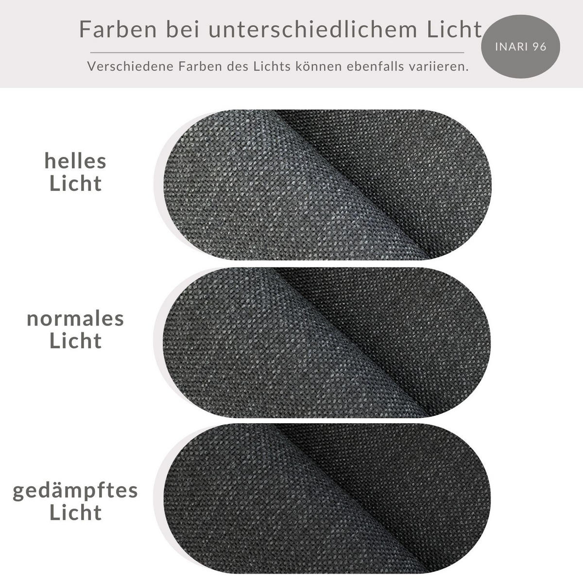 BOXSPRINGBETT Ruby Anthrazit 140/200 cm mit Matratze und Topper - Anthrazit/Schwarz, Holz/Holzwerkstoff (140/200cm) - Maison de Reve
