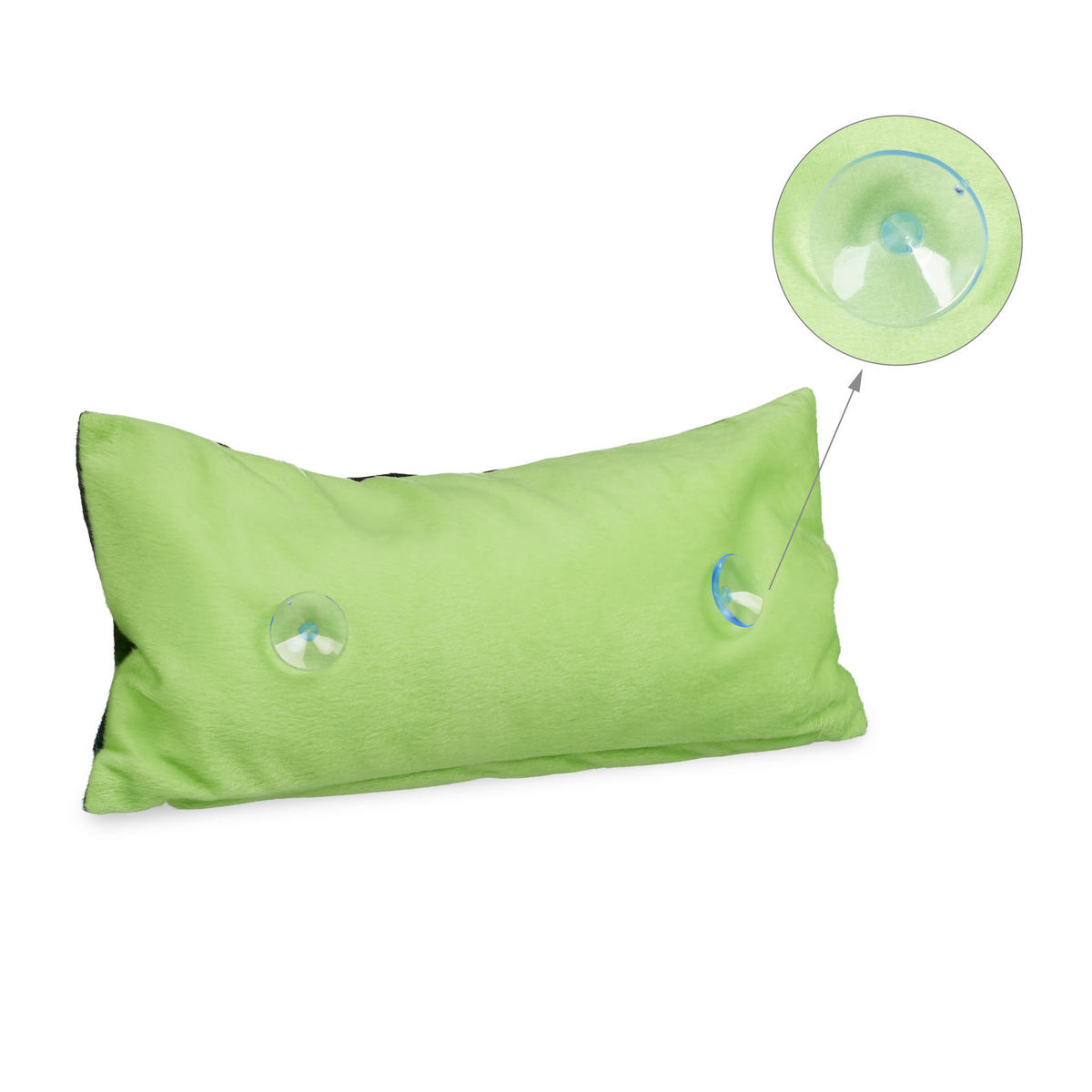 NACKENKISSEN Badewanne - Multicolor, Textil (37/17cm) - Relaxdays