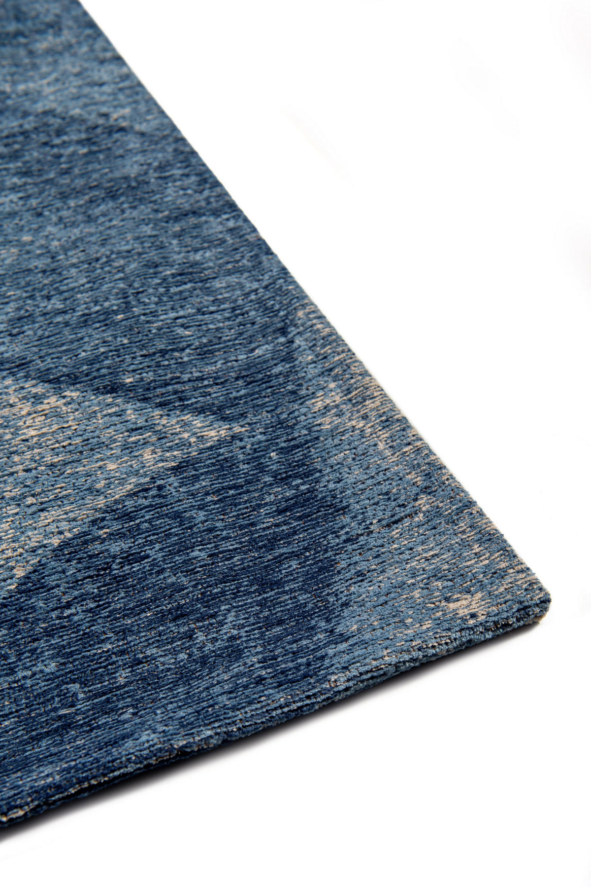 TEPPICH modern Flachgewebe TIRANA Blau 240 x 340 cm - Blau, Textil (240/340cm) - Novatrend