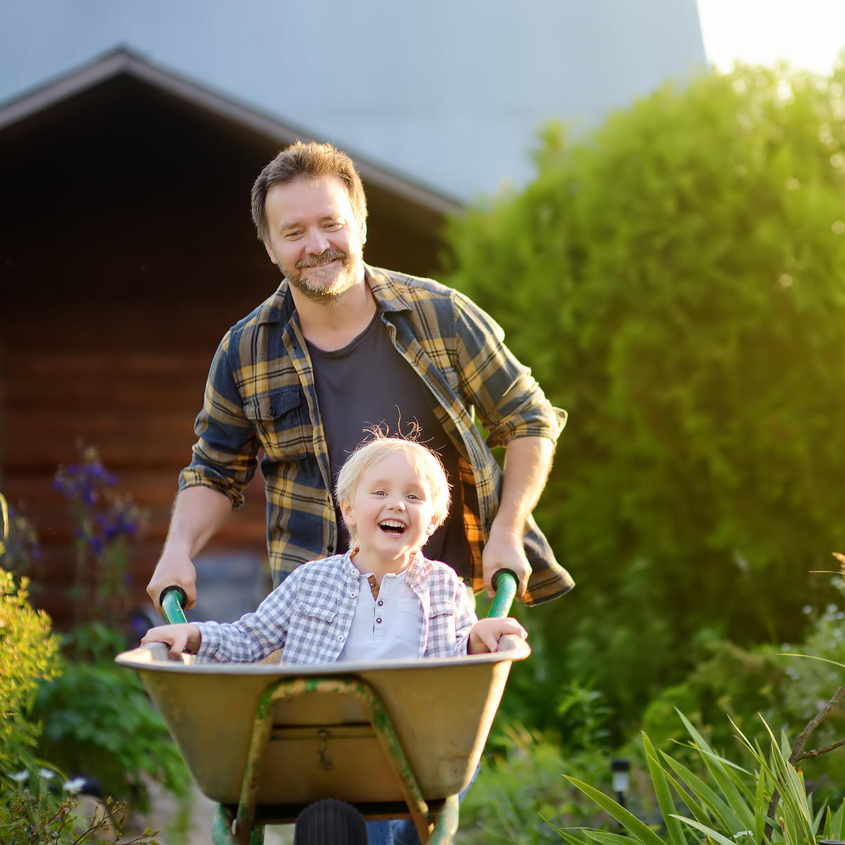 SCHUBKARRENRAD - Schwarz, Kunststoff/Metall (39/39/9cm) - Relaxdays