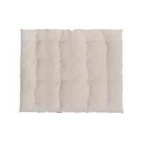 BODENKISSEN aus Bouclé-Stoff, 120/100 cm CIELO - Naturfarben, Textil (120/100/8cm) - RNT By Really Nice Things