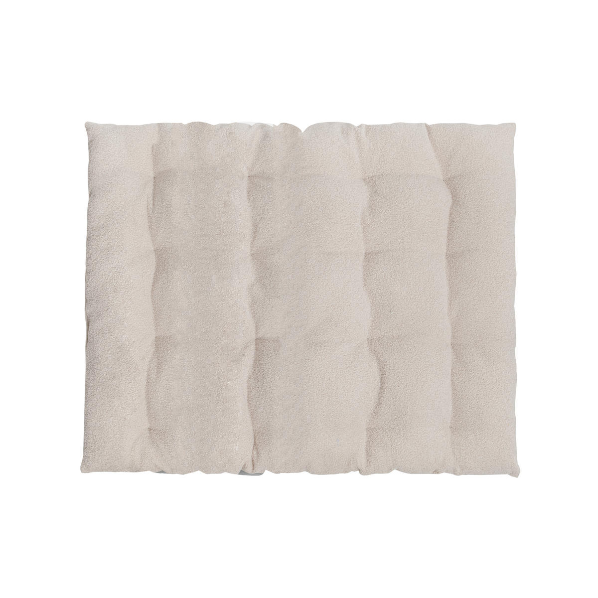 BODENKISSEN aus Bouclé-Stoff, 120/100 cm CIELO - Naturfarben, Textil (120/100/8cm) - RNT By Really Nice Things