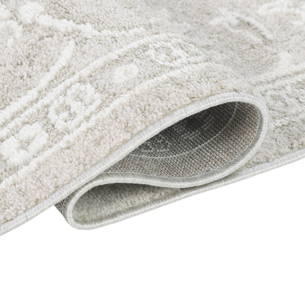 TEPPICH TREND Creme 120/170 cm - Creme, Textil (120/170cm) - Tapiso