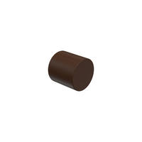 ENDSTÜCKE FÜR GARDINENSTANGEN 16 mm Ø, Pin Nussbaum, Packung 2 Stück - Nussbaumfarben, Holz (2.5/2.5/2.5cm) - INTERDECO