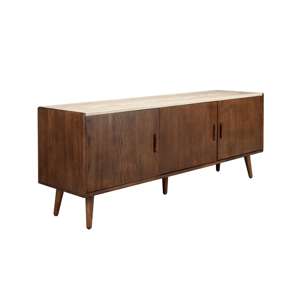 SIDEBOARD Arda - Beige, Holz (160/60/40cm) - Dutchbone
