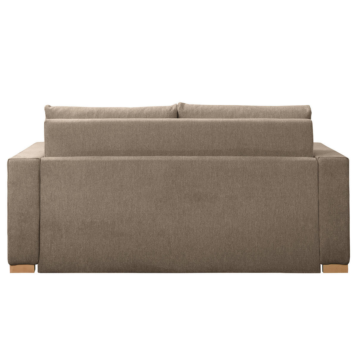 SCHLAFSOFA - Buchefarben/Cappuccino, Holz/Buchenholz (153/90/90cm) - home24