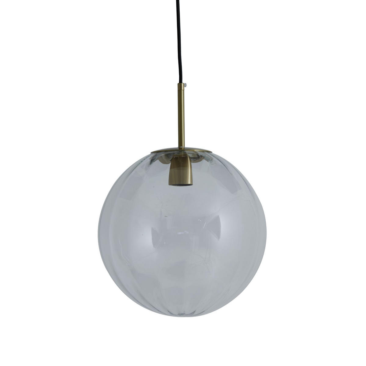 HÄNGELAMPE Magdala Hell Ø40/40 cm - Transparent, Glas (40/40/40cm) - Light & Living
