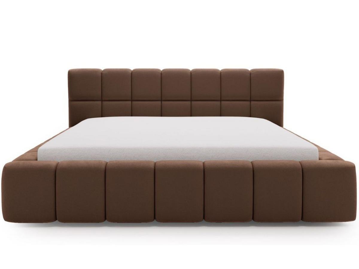 POLSTERBETT Alicante 180x200 Braun - Braun, Textil (180/200cm) - Graingold
