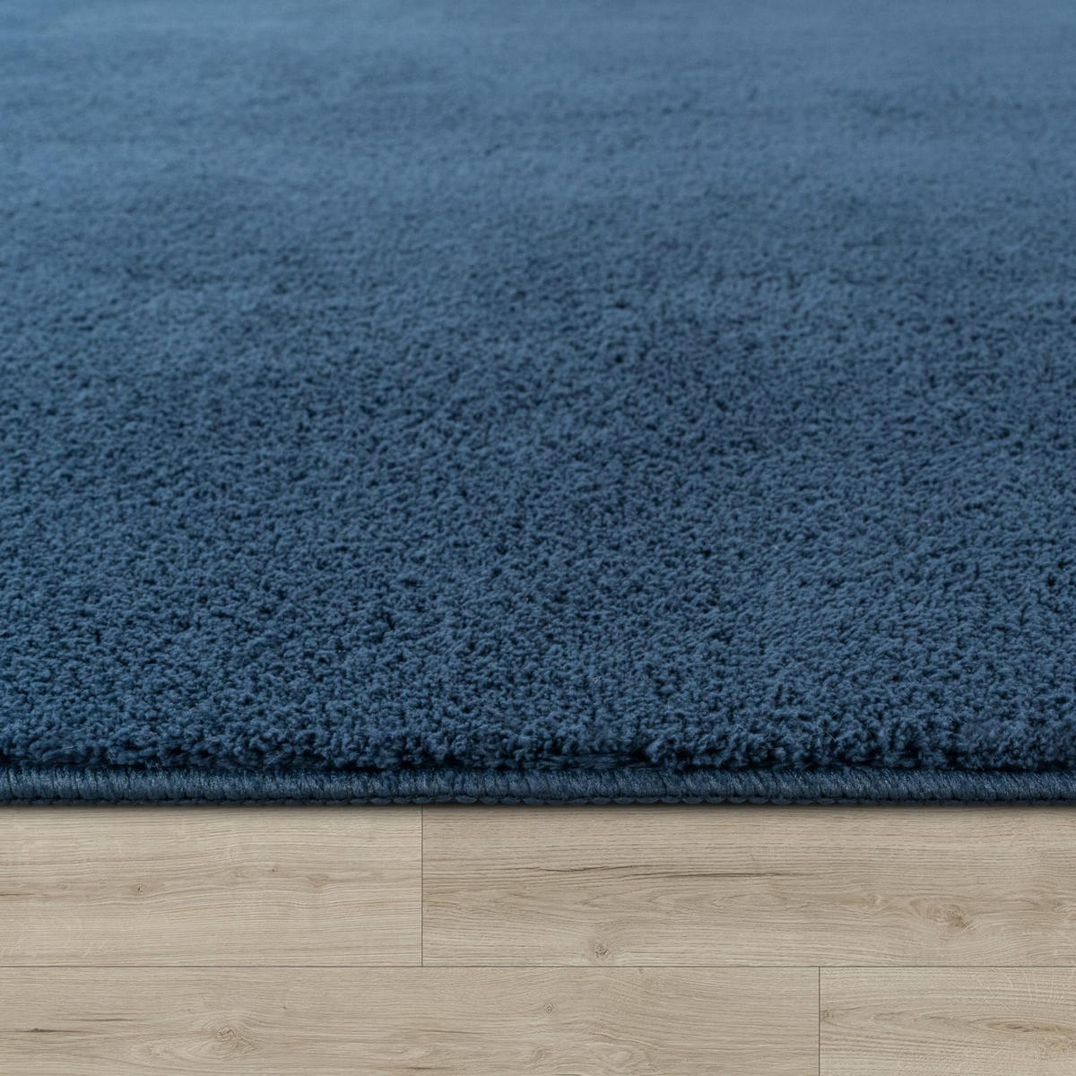 KURZFLORTEPPICH 80/80 cm Cadiz 630 - Blau, Kunststoff (80/80cm) - Paco Home