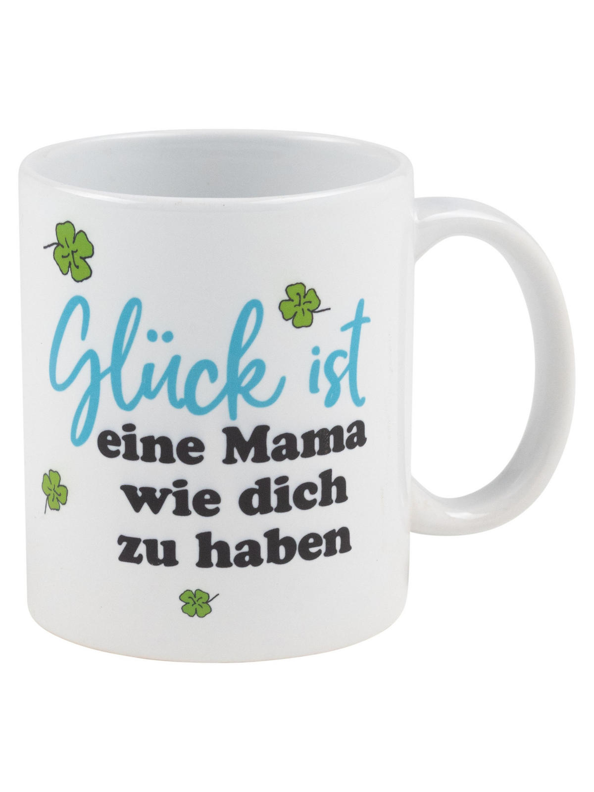 KAFFEEBECHER The Peanuts Snoopy Glück ist eine Mama wie dich zu haben Weiß 320 ml - Weiß, Keramik (0.32L) - United Labels