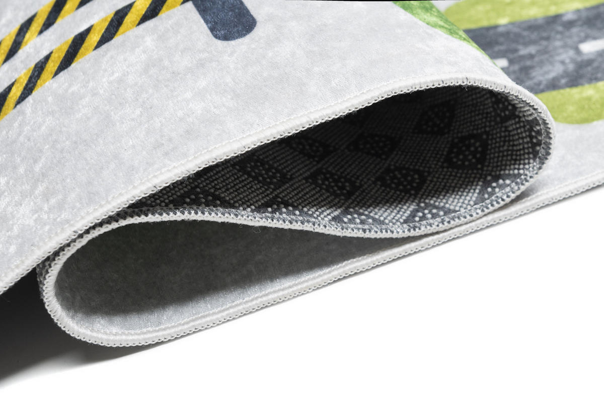 TEPPICH EMMA Grau 80/150 cm - Grau, Kunststoff (80/150cm) - Tapiso