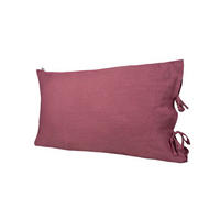 KISSENBEZUG reines Leinen rose-de provence 40/60 cm - Altrosa, Naturmaterialien (40/60cm) - beties Heimtextil