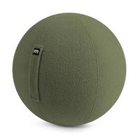 SITZBALL Der Runde - Grün, Textil (65/65/65cm) - Mokebo